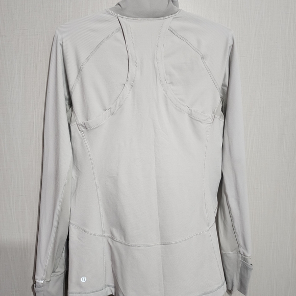 lululemon athletica Gray Leather Jacket - Picture 2 of 8